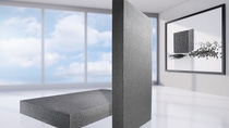 BASF has expanded its portfolio of graphitic expandable polystyrene (EPS) granulate. Neopor® F 5 McycledTM contains 10 per cent recycled material and is suitable for numerous applications in buildings, particularly facade insulation. BASF has expanded its portfolio of graphitic expandable polystyrene (EPS) granulate. Neopor® F 5 McycledTM contains 10 per cent recycled material and is suitable for numerous applications in buildings, particularly facade insulation.
