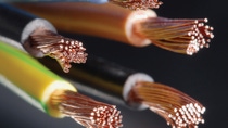 Electric wiring with PVC and copper Electric wiring with PVC and copper