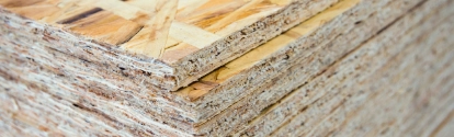 A stack of OSB sheets stacked one on another; Shutterstock ID 1233172198; Jobnummer: 022003; Projekt: BASF Website; Endkunde: BASF SE , CM/K Daniela Rechenberger; Sonstiges: BASF SE, ESI/K Matthias Baque