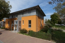 1-litre houses of BASF in Eschelbacherstraße 1-litre houses of BASF in Eschelbacherstraße